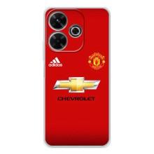 Силиконовые Чехлы принт Футбол на Xiaomi Redmi 13 – Man United