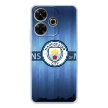 Силиконовые Чехлы принт Футбол на Xiaomi Redmi 13 – ManCity