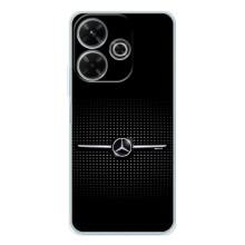 Силиконовый бампер с картинкой машины на Xiaomi Redmi 13 (Mercedes)