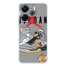 Силиконовый Чехол Nike Air Jordan на Сяоми Редми 13 (Air Jordan)