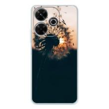 Силиконовый Чехол с одуванчиками на Xiaomi Redmi 13 – Красивый одуванчик