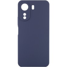 Чехол Silicone Cover Lakshmi Full Camera (AAA) для Xiaomi Redmi 13C / Poco C65 – Темно-синий