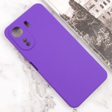 Чохол Silicone Cover Lakshmi Full Camera (AAA) для Xiaomi Redmi 13C / Poco C65 – Фіолетовий