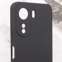 Чохол Silicone Cover Lakshmi Full Camera (AAA) для Xiaomi Redmi 13C / Poco C65 – Чорний