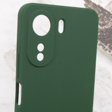 Чехол Silicone Cover Lakshmi Full Camera (AAA) для Xiaomi Redmi 13C / Poco C65 – Зеленый