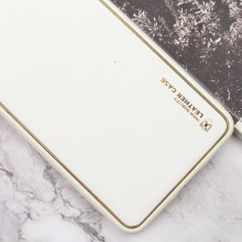 Кожаный чехол Xshield для Xiaomi Redmi 13C / Poco C65 – Белый