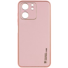 Кожаный чехол Xshield для Xiaomi Redmi 13C / Poco C65 – Розовый