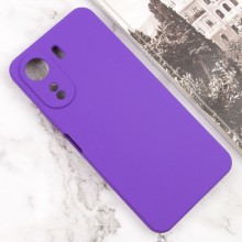 Чехол Silicone Cover Lakshmi Full Camera (AAA) для Xiaomi Redmi 13C / Poco C65 – Фиолетовый