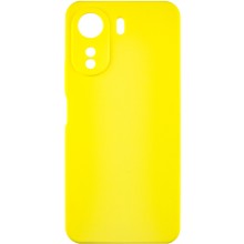 Чехол Silicone Cover Lakshmi Full Camera (AAA) для Xiaomi Redmi 13C / Poco C65 – Желтый