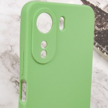 Чехол Silicone Cover Lakshmi Full Camera (AAA) для Xiaomi Redmi 13C / Poco C65 – Мятный