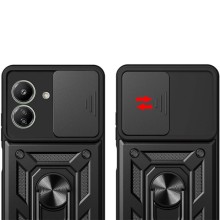 Ударопрочный чехол Camshield Serge Ring для Xiaomi Redmi 13C / Poco C65 – Черный