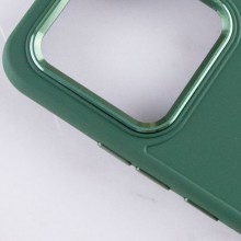 TPU чехол Bonbon Metal Style для Xiaomi Redmi 13C / Poco C65 – Зеленый