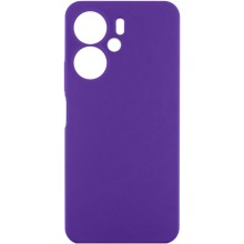 Чохол Silicone Cover Lakshmi Full Camera (AAA) для Xiaomi Redmi 13C 4G/5G / Poco C65 / Poco M6 5G (Фіолетовий)