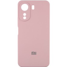 Чехол Silicone Cover Lakshmi Full Camera (AAA) with Logo для Xiaomi Redmi 13C / Poco C65 – Розовый