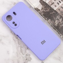 Чехол Silicone Cover Lakshmi Full Camera (AAA) with Logo для Xiaomi Redmi 13C / Poco C65 – Сиреневый