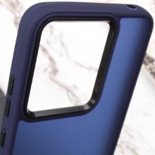 Чехол TPU+PC Lyon Frosted для Xiaomi Redmi 13C / Poco C65 – Navy Blue