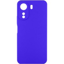 Чехол Silicone Cover Lakshmi Full Camera (AA) для Xiaomi Redmi 13C / Poco C65 (Синий)