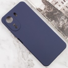 Чохол Silicone Cover Lakshmi Full Camera (AA) для Xiaomi Redmi 13C / Poco C65 – Синій