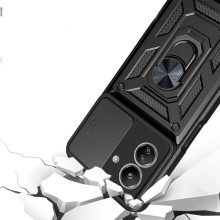 Ударостійкий чохол Camshield Serge Ring для Xiaomi Redmi 13C / Poco C65 – Чорний