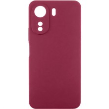 Чехол Silicone Cover Lakshmi Full Camera (AA) для Xiaomi Redmi 13C / Poco C65 (Бордовый)