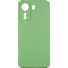 Чехол Silicone Cover Lakshmi Full Camera (AAA) для Xiaomi Redmi 13C / Poco C65 – Мятный