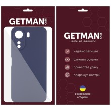 Чохол TPU GETMAN Liquid Silk Full Camera для Xiaomi Redmi 13C / Poco C65 – Синій