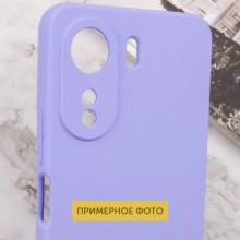 Чехол Silicone Cover Lakshmi Full Camera (AA) для Xiaomi Redmi 13C / Poco C65 – Сиреневый