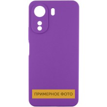 Чехол Silicone Cover Lakshmi Full Camera (AA) для Xiaomi Redmi 13C / Poco C65 – Фиолетовый