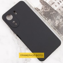 Чехол Silicone Cover Lakshmi Full Camera (AA) для Xiaomi Redmi 13C / Poco C65 – Черный