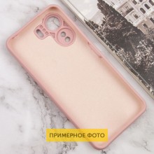 Чехол TPU GETMAN Liquid Silk Full Camera для Xiaomi Redmi 13C / Poco C65 – Розовый