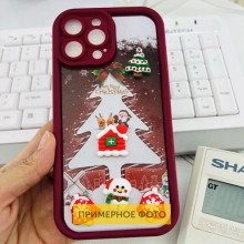 Чохол TPU Christmas Toys для Xiaomi Redmi 13C / Poco C65 – Червоний