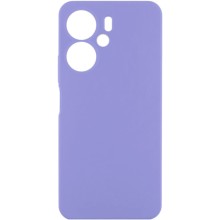 Чехол Silicone Cover Lakshmi Full Camera (AAA) для Xiaomi Redmi 13C 4G/5G / Poco C65 / Poco M6 5G – Сиреневый