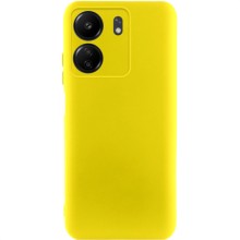 Чохол Silicone Cover Lakshmi Full Camera (A) для Xiaomi Redmi 13C / Poco C65 – Жовтий