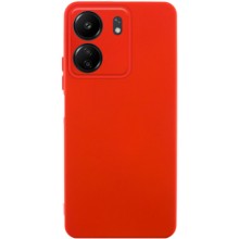 Чохол Silicone Cover Lakshmi Full Camera (A) для Xiaomi Redmi 13C / Poco C65 – Червоний