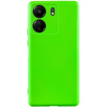 Чохол Silicone Cover Lakshmi Full Camera (A) для Xiaomi Redmi 13C / Poco C65 – Салатовий