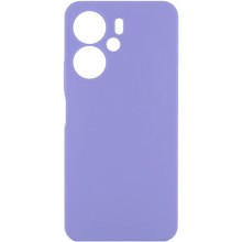 Чохол Silicone Cover Lakshmi Full Camera (AAA) для Xiaomi Redmi 13C 4G/5G / Poco C65 / Poco M6 5G – Бузковий