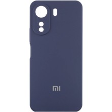 Чехол Silicone Cover Lakshmi Full Camera (AA) with logo для Xiaomi Redmi 13C / Poco C65 – Синий
