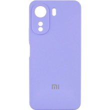 Чехол Silicone Cover Lakshmi Full Camera (AA) with logo для Xiaomi Redmi 13C / Poco C65 – Сиреневый