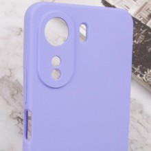 Чехол Silicone Cover Lakshmi Full Camera (AA) with logo для Xiaomi Redmi 13C / Poco C65 – Сиреневый