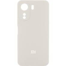 Чехол Silicone Cover Lakshmi Full Camera (AA) with logo для Xiaomi Redmi 13C / Poco C65 – Белый