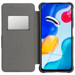 Шкіряний чохол-книжка GETMAN Razor (PU) для Xiaomi Redmi 13C / Poco C65 – Blue