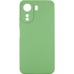 Чехол Silicone Cover Lakshmi Full Camera (AAA) для Xiaomi Redmi 13C / Poco C65 (Мятный)