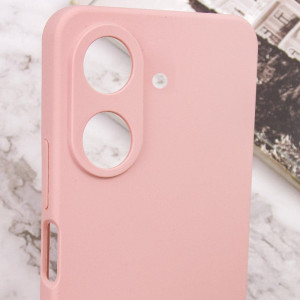 Чехол TPU GETMAN Liquid Silk Full Camera для Xiaomi Redmi 13C / Poco C65 – Розовый