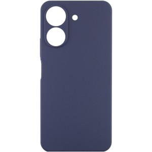 Чехол TPU GETMAN Liquid Silk Full Camera для Xiaomi Redmi 13C / Poco C65 (Синий)