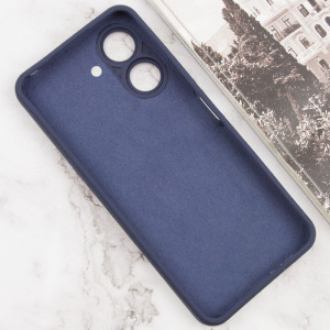 Чехол TPU GETMAN Liquid Silk Full Camera для Xiaomi Redmi 13C / Poco C65 – Синий