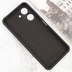 Чехол TPU GETMAN Liquid Silk Full Camera для Xiaomi Redmi 13C / Poco C65 – Черный