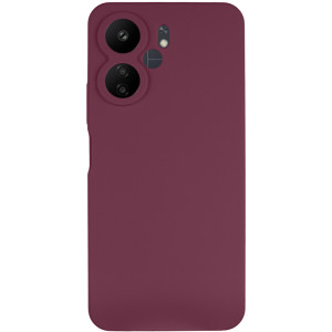 Чохол Silicone Cover Lakshmi Full Camera (AAA) для Xiaomi Redmi 13C 4G/5G / Poco C65 / Poco M6 5G – Бордовий