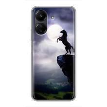 Чехлы с изображением разных животных для Xiaomi Redmi 13C (Лошадь)