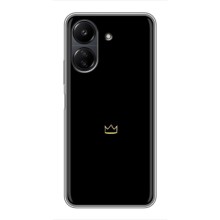 Чохол (Корона на чорному фоні) для Редмі 13с (Міні корона)