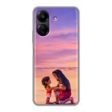 Чехол с мультфильмом Моана Xiaomi Redmi 13C (Моана и Симеа)